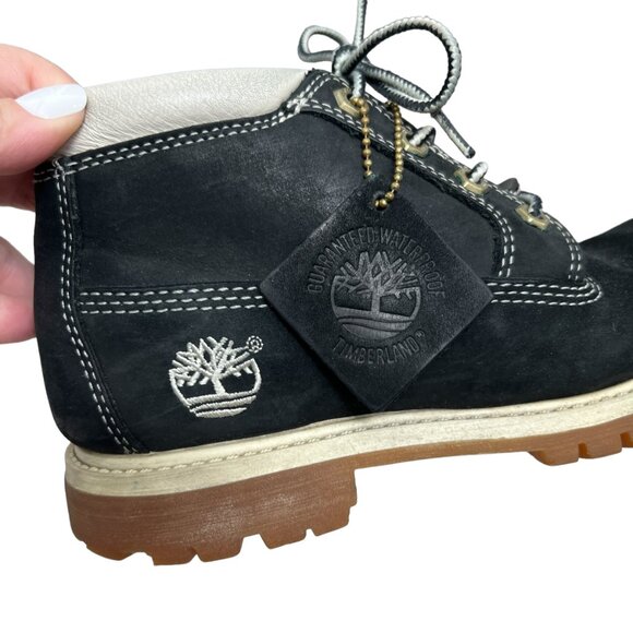 Timberland Nellie Waterproof Suede Leather Low Top women's ankle snow boots Sz 6 - Picture 5 of 13